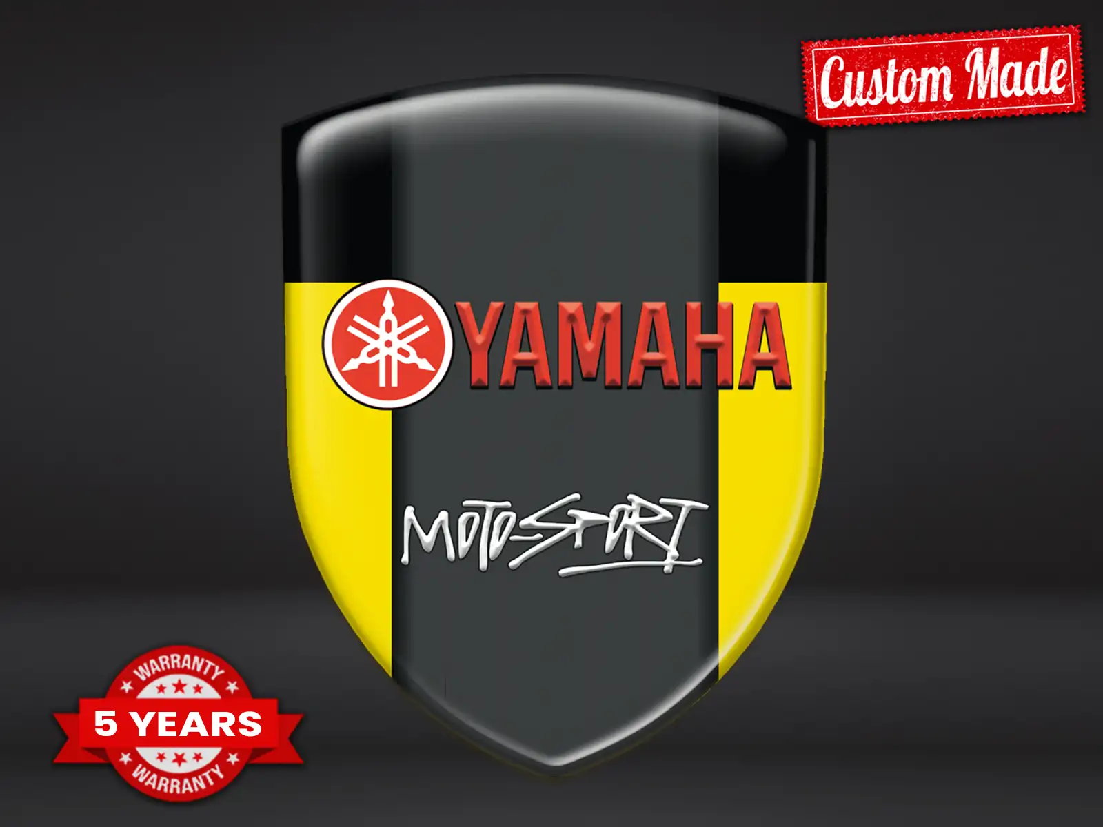 Yamaha Design Stickers Auto Pro Max Luxe Moderne Résistants
